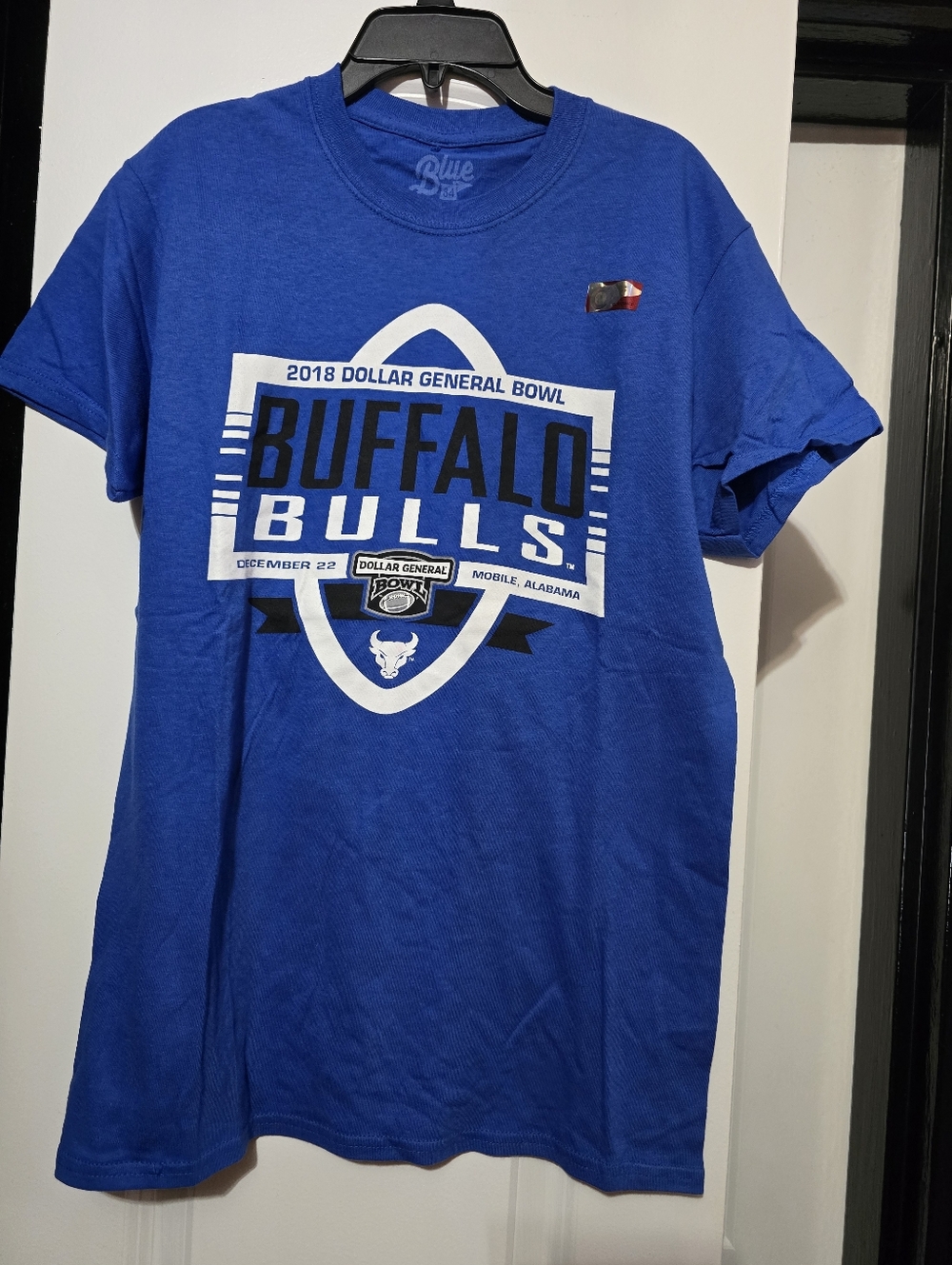 Blue 84 Men's Blue Buffalo Bulls Dollar General Bowl Graphic Tee Size Small